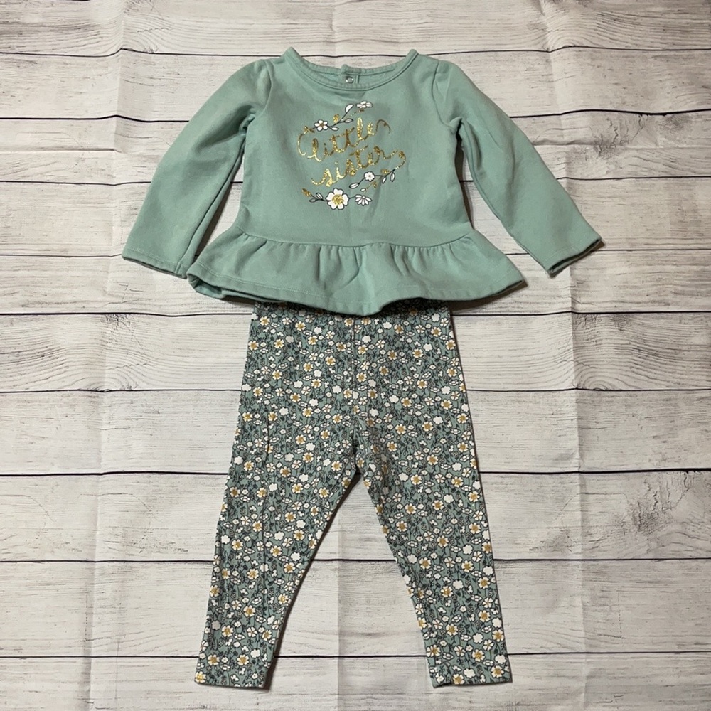 Child of Mine Little Sister 2-Piece Outfit size 24M